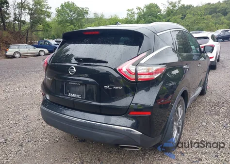 2016 Nissan Murano Sl z USA, uszkodzony, nr VIN 5N1AZ2MH2GN104620